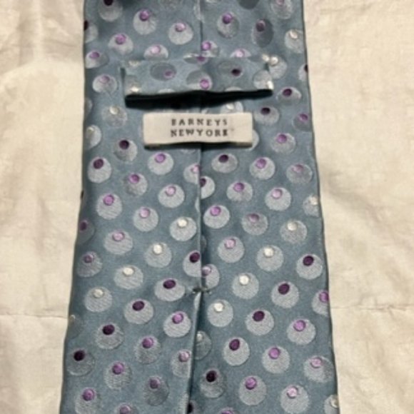 BARNEY'S - GEOMETRIC - NECK TIE - Picture 2 of 2